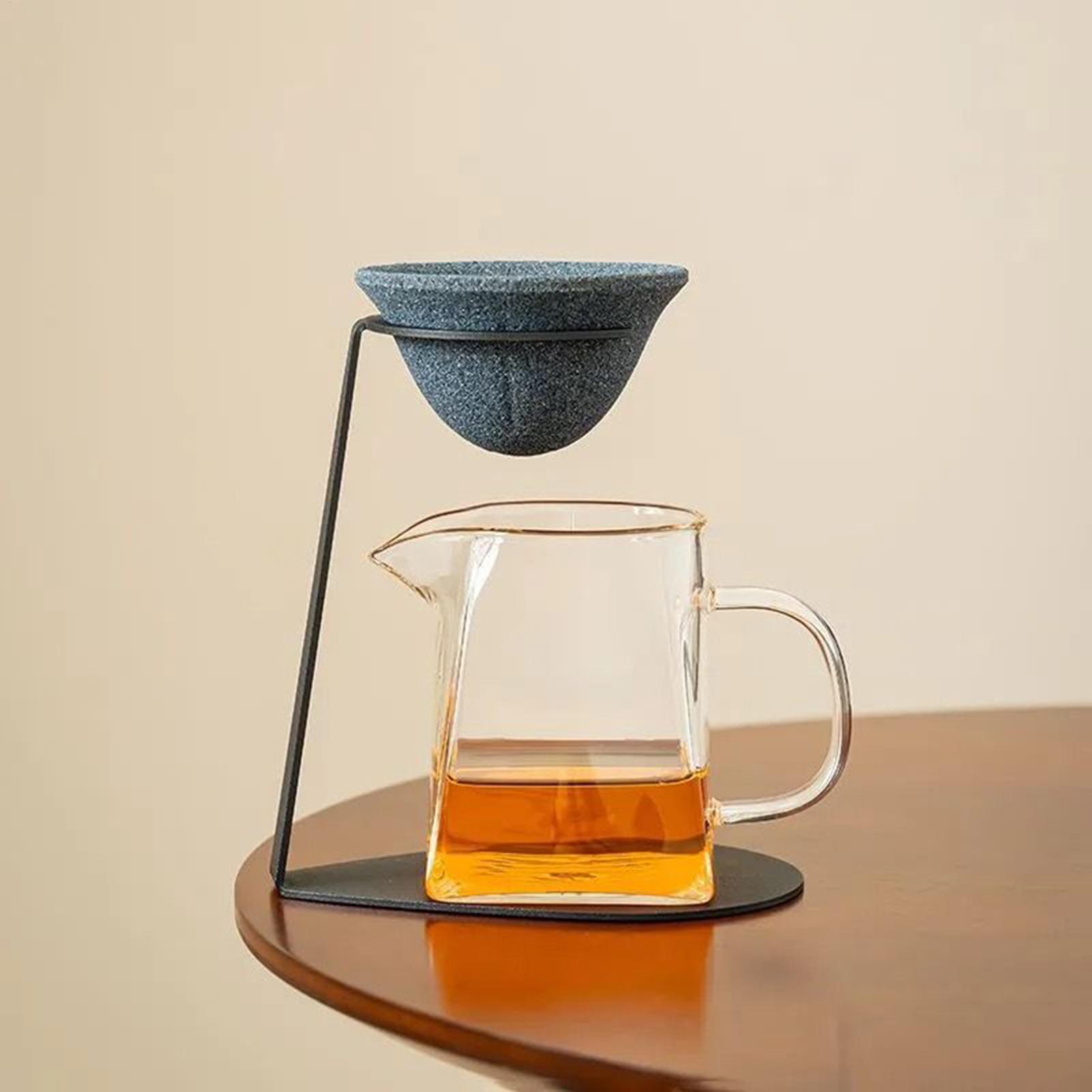 Coffee Tea And Leaf - セラミック製コーヒーフィルター。スタンド付きで、初心者から大人、そして飲料好きの方まで、お茶やコーヒーを淹れる際に最適です。