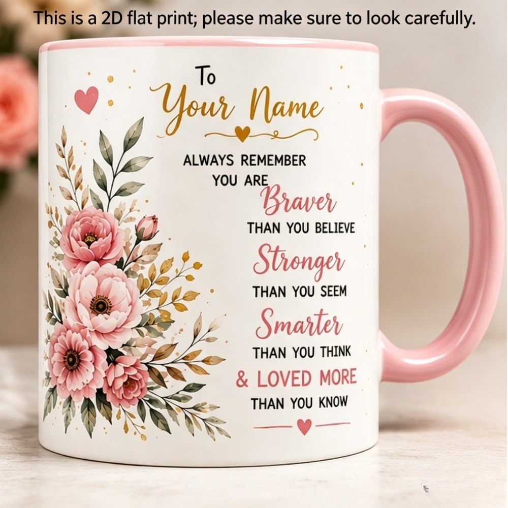 Coffee Tea Name - カスタム名入り2Dプリントコーヒーマグ、パーソナライズされたセラミックカップ、友人や恋人への誕生日やホリデーギフト
