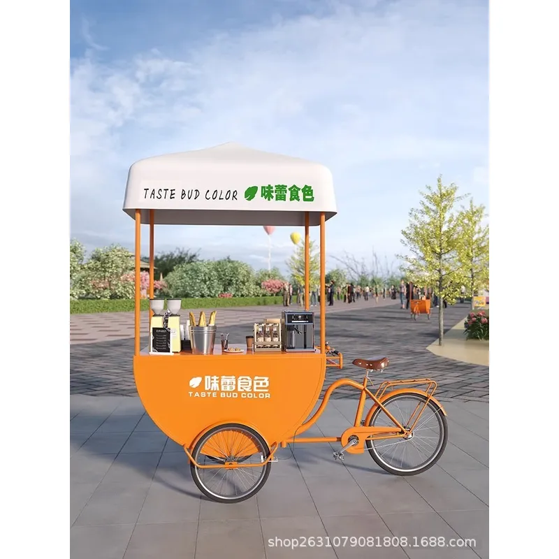 Coffee Tea & Hot Chocolate - 屋外モバイルフードカート、コーヒー、ミルクティー、レモネード、もち米団子、ソーセージなどの販売に最適な屋台、バザール、ベンダートロリー