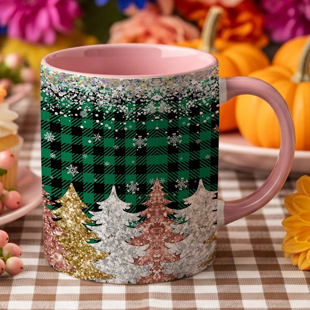 キラキラ輝くクリスマスバッファローチェック＆クリスマスツリー - Coffee Tea Festival のレビューと価格
