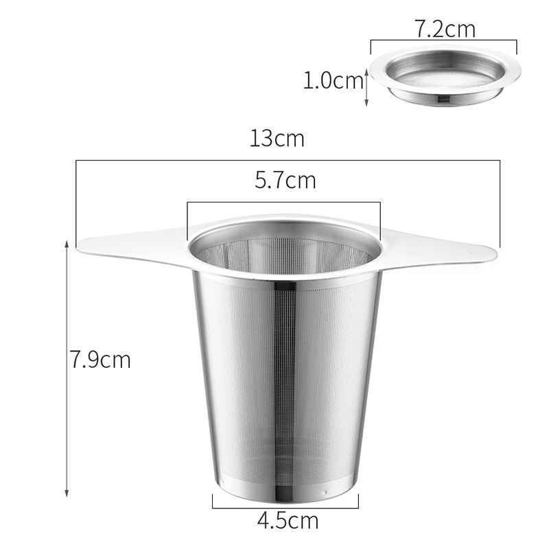 1 ピース茶注入器バスケットステンレス鋼茶ストレーナー茶フィ - Coffee Tea Infusion のレビューと価格