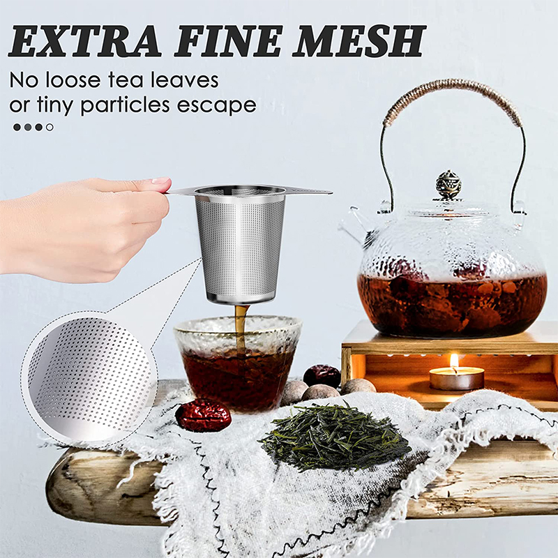1 ピース茶注入器バスケットステンレス鋼茶ストレーナー茶フィ - Coffee Tea Infusion のレビューと価格
