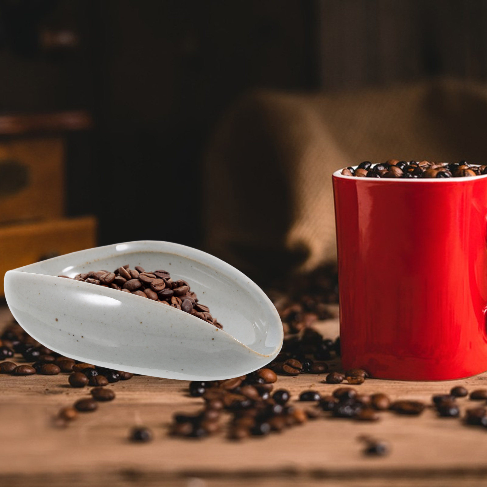 セラミック製コーヒー豆計量トレイ、エスプレッソ用計量カップ、 - Coffee Tea And Leaf のレビューと価格