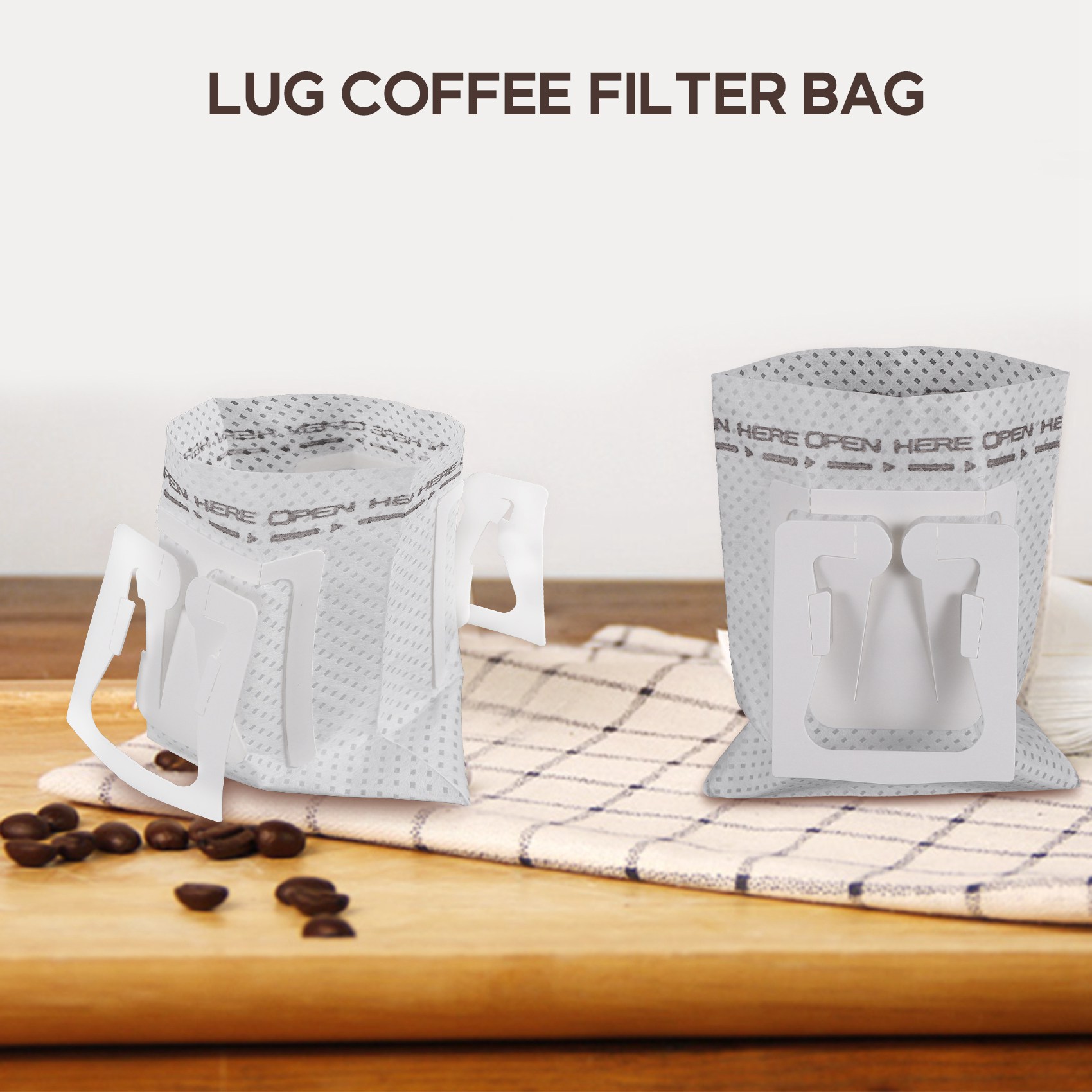 50枚入り/パック ドリップコーヒーフィルターバッグ ポータ - Coffee Tea & Hot Chocolate のレビューと価格
