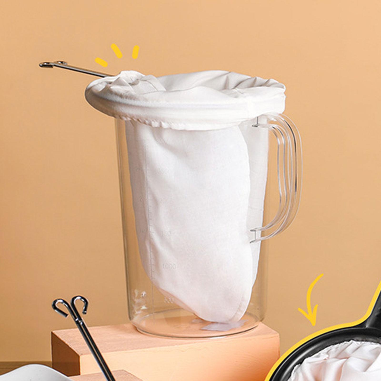 ファインメッシュストレーナーバッグ 伝統的なタイ式茶こし 食 - Coffee Tea Thai のレビューと価格