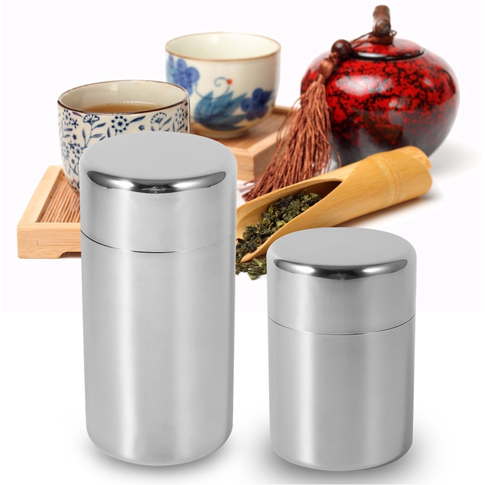 ティーキャン ステンレス製ティーティン 家庭用キッチンキャニ - Coffee Tea And Leaf のレビューと価格