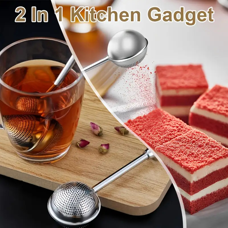 1個入り 304ステンレス製 2-in-1 ティーインフュー - Coffee Tea Infusion のレビューと価格