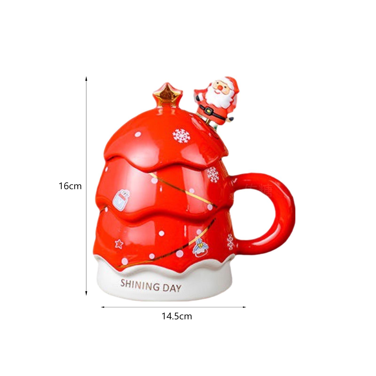 ハンドル付きの、お祭りらしいツリー型のマグカップ。コーヒー、 - Coffee Tea Festival のレビューと価格