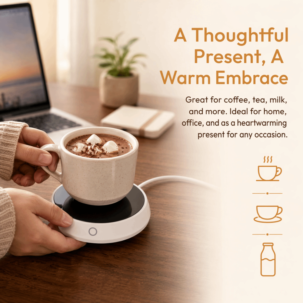 ABSカップウォーマー 自動シャットオフ タッチスイッチ ド - Switching Coffee To Tea のレビューと価格