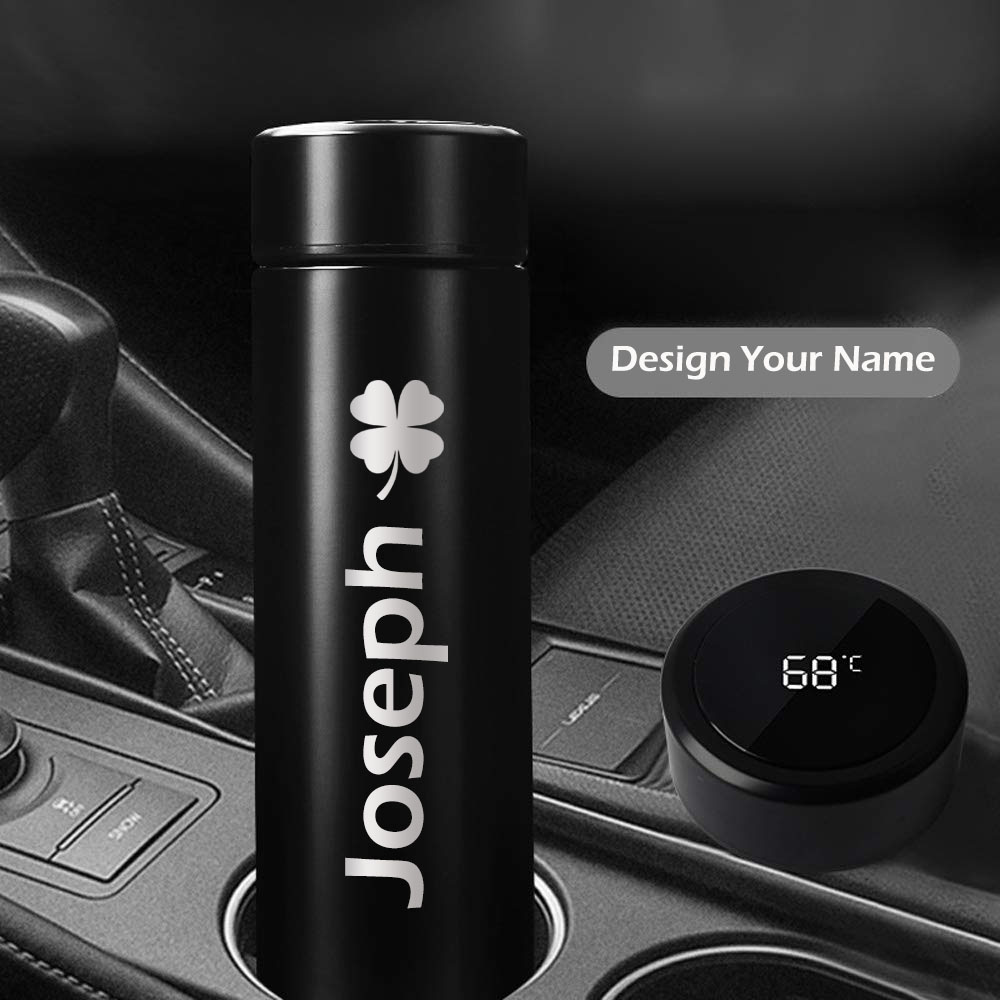 カスタムネームコーヒー/紅茶サーモス、500mlスマートコー - Coffee Tea Name のレビューと価格