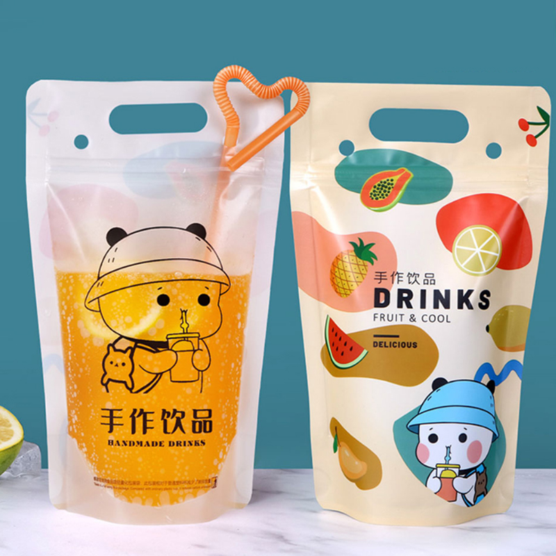 ジュース、コーヒー、ミルクティー用の透明飲料包装袋のカスタム - Coffee Tea & Hot Chocolate のレビューと価格