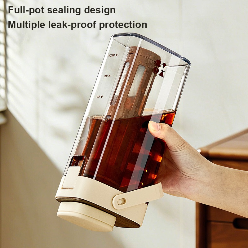 コールドブリューコーヒーピッチャー、漏れ防止密閉型アイスコー - Coffee Tea Infusion のレビューと価格