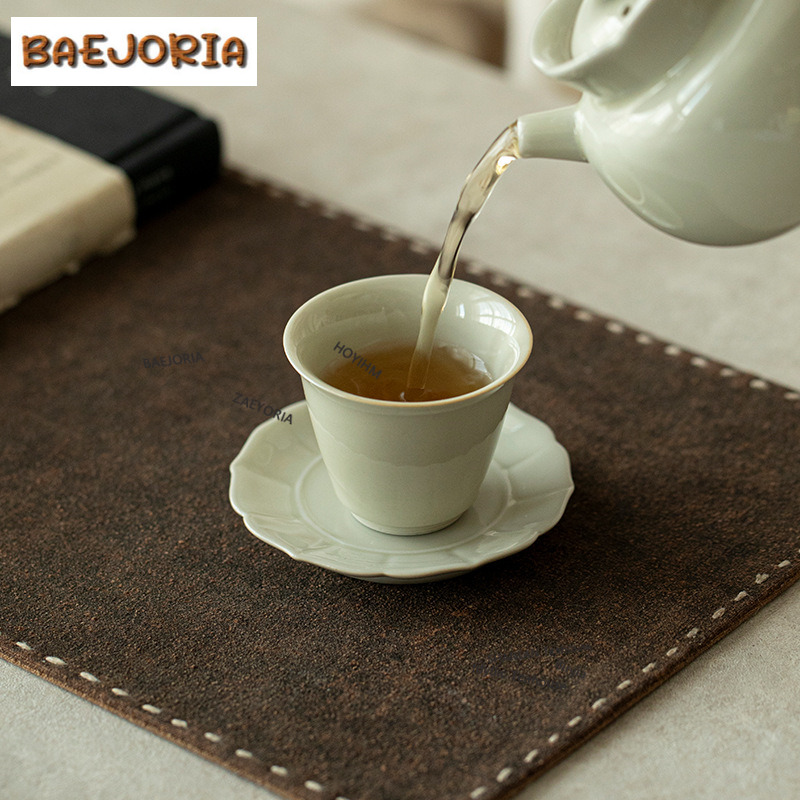 植物灰釉コーティングコースター、ブティックスタンド、マグカッ - Coffee Tea For Plants のレビューと価格