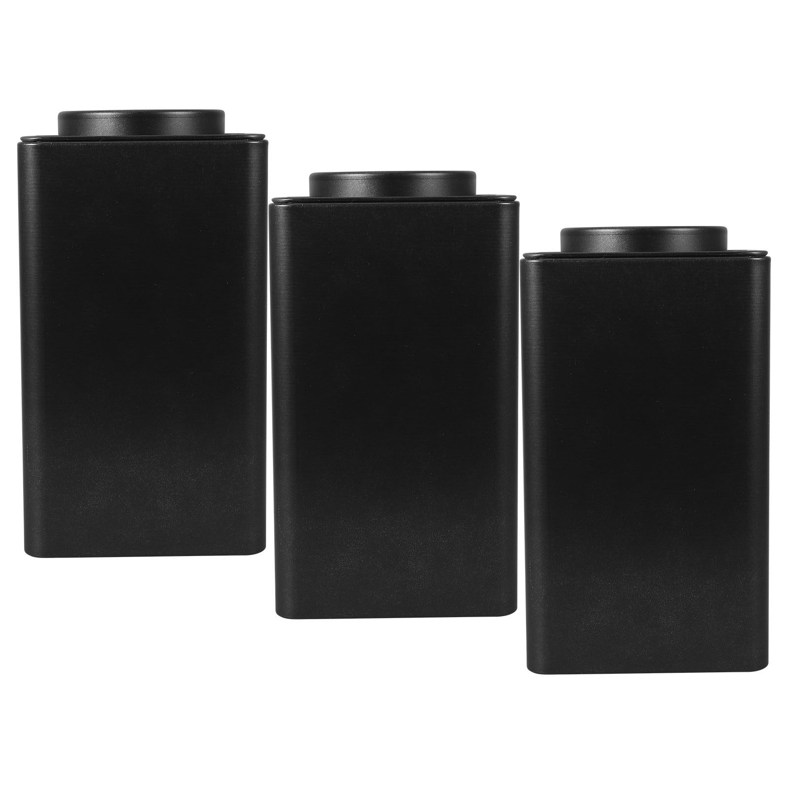 3個入り、上品なヴィンテージ風の金属製茶筒セット。密閉性があ - Coffee Tea Canister Set のレビューと価格