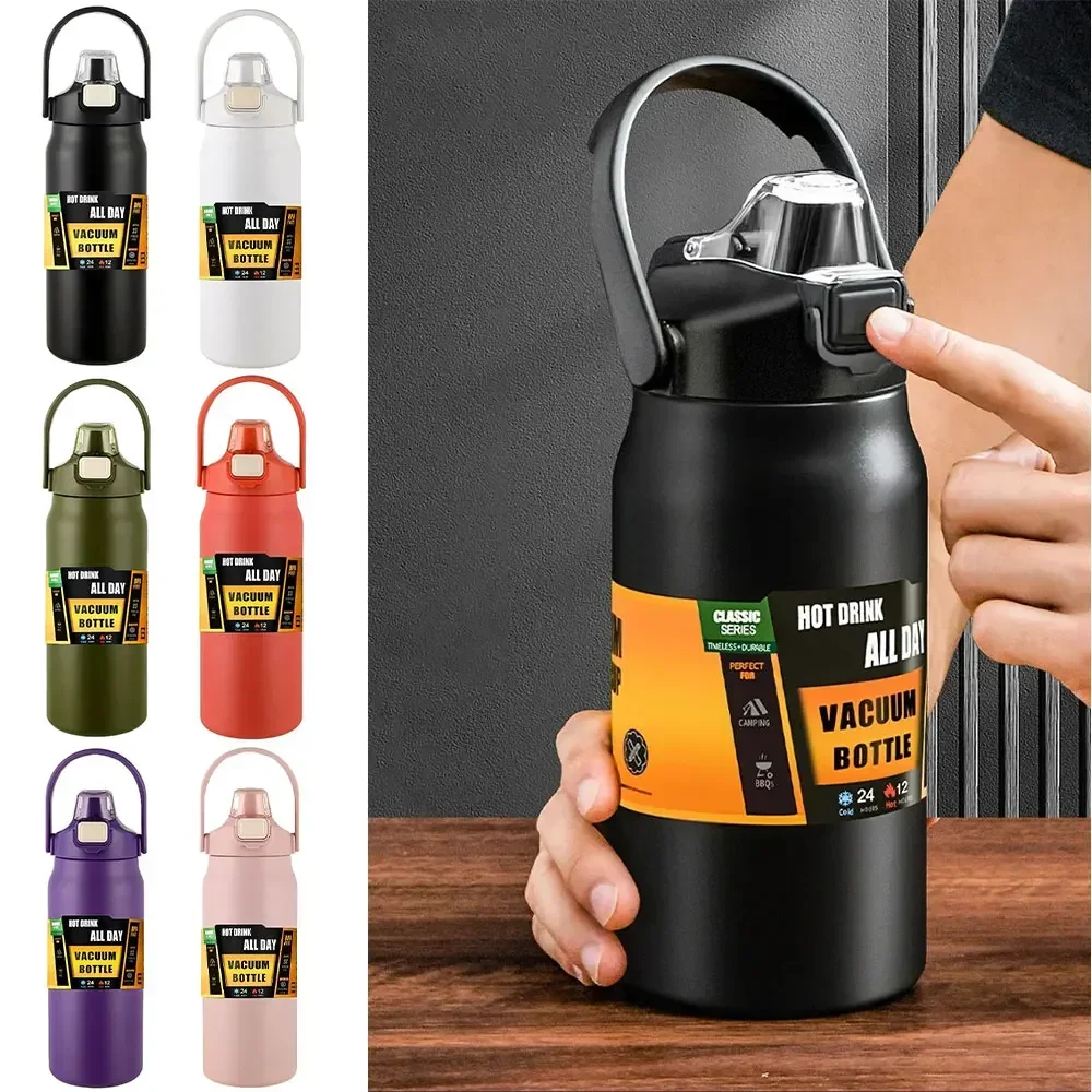 ストロー付きポータブルサーモス,304ステンレス鋼ウォーター - Cold Brew Jar のレビューと価格