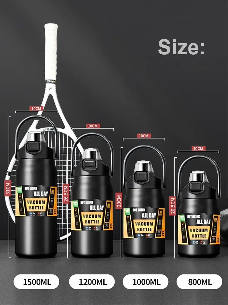 ストロー付きポータブルサーモス,304ステンレス鋼ウォーター - Cold Brew Jar のレビューと価格