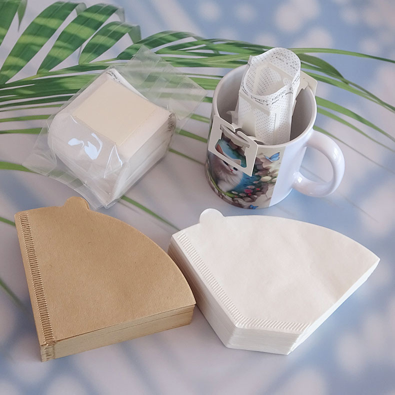 50 ピース/セットログパルプ紙コーヒーフィルターコーヒー醸 - Coffee Tea Infusion のレビューと価格