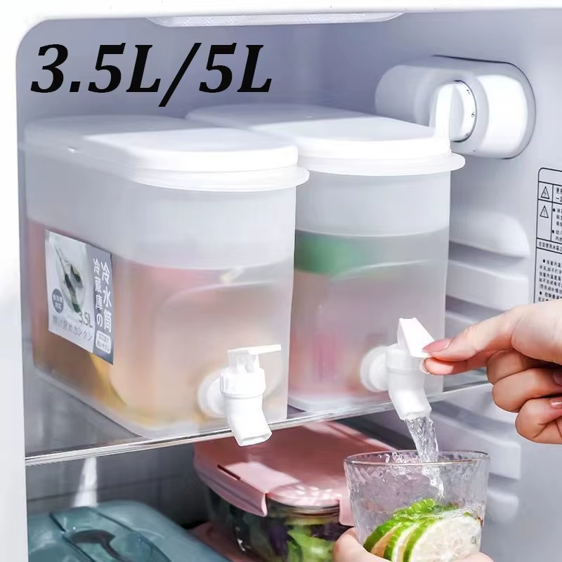 3.5L/5L 大容量コールドケトル蛇口付き冷蔵庫アイス飲料 - Cold Brew Jar のレビューと価格