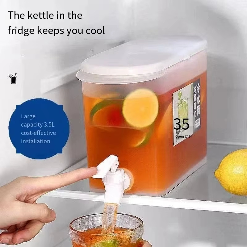 3.5L/5L 大容量コールドケトル蛇口付き冷蔵庫アイス飲料 - Cold Brew Jar のレビューと価格