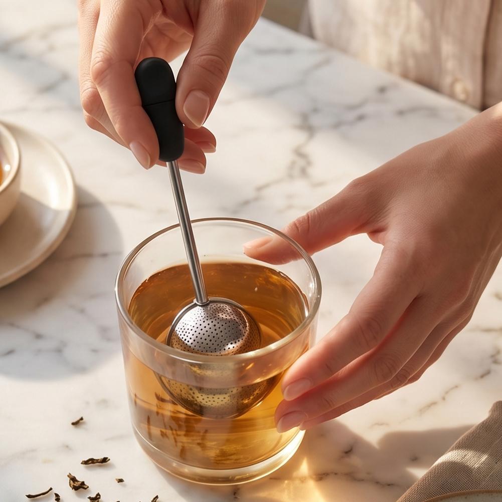 ティーポットメッシュティーインフューザーストレーナーステンレ - Coffee Tea Infusion のレビューと価格