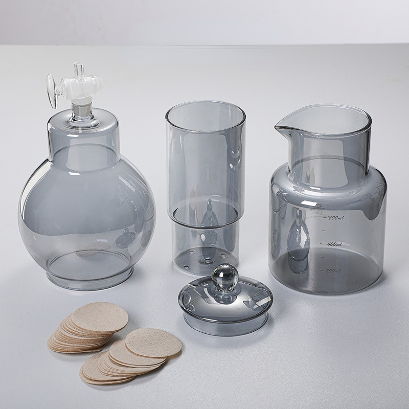 食品製造用の二重コーヒーポット,フィルター付き,ガラス製,ス - Cold Brew Jar のレビューと価格