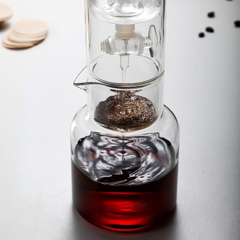 食品製造用の二重コーヒーポット,フィルター付き,ガラス製,ス - Cold Brew Jar のレビューと価格