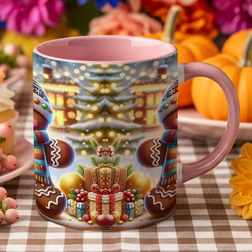 クリスマスジンジャーブレッドマンコーヒーマグカップ（1個）  - Coffee Tea Festival のレビューと価格
