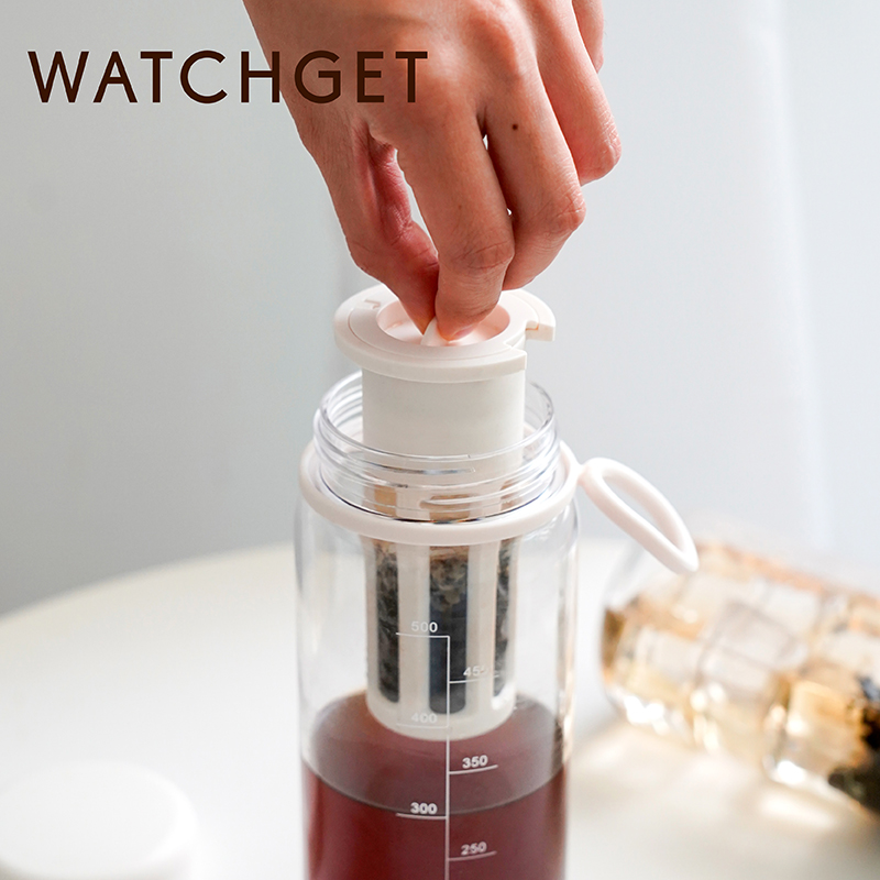 Watchget 水出しコーヒーメーカー トラベルタンブラー - Cold Brew Jar のレビューと価格