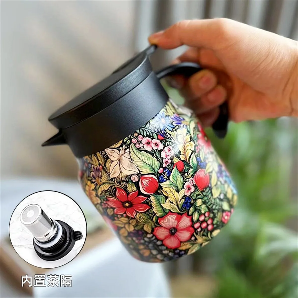 316ステンレス製サーマルカラフェ 800ml コーヒーポッ - Coffee Tea Infusion のレビューと価格