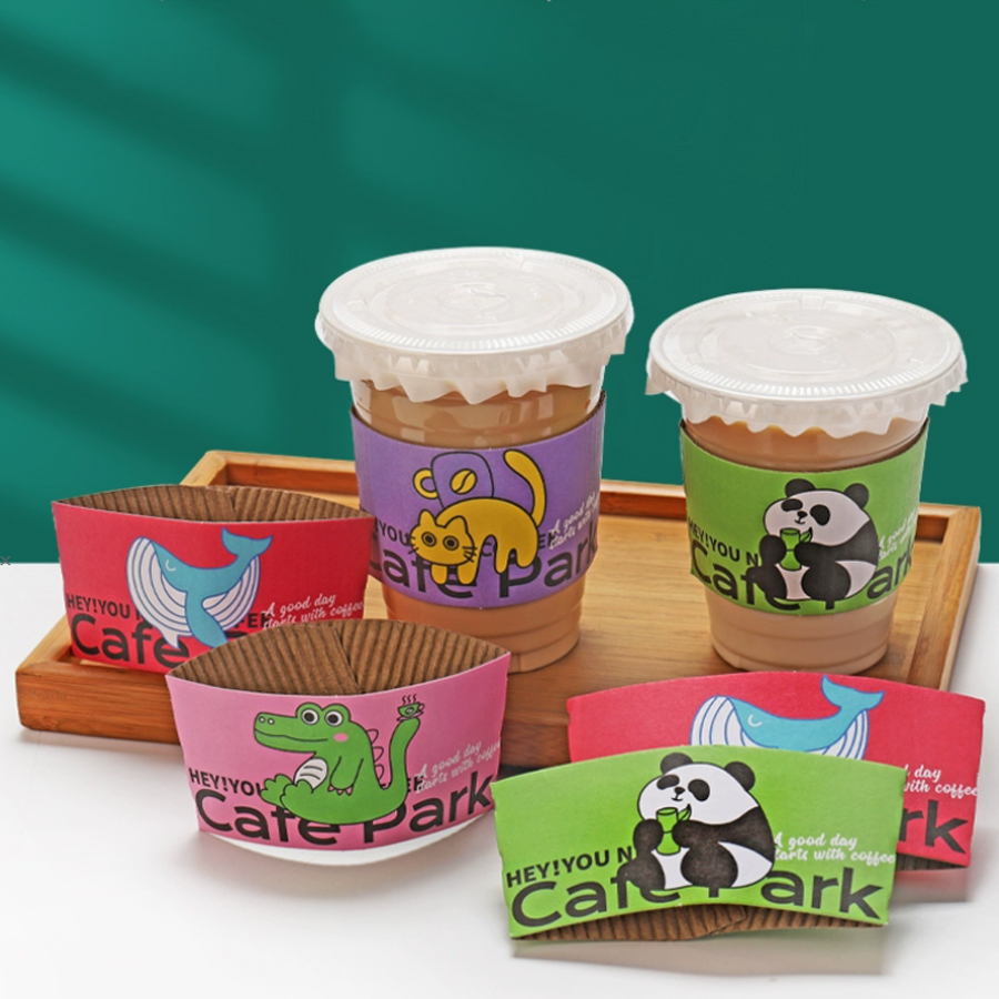 カスタムプリントカップスリーブ,ドリンク,ホットドリンク,ハ - Coffee Tea Name のレビューと価格