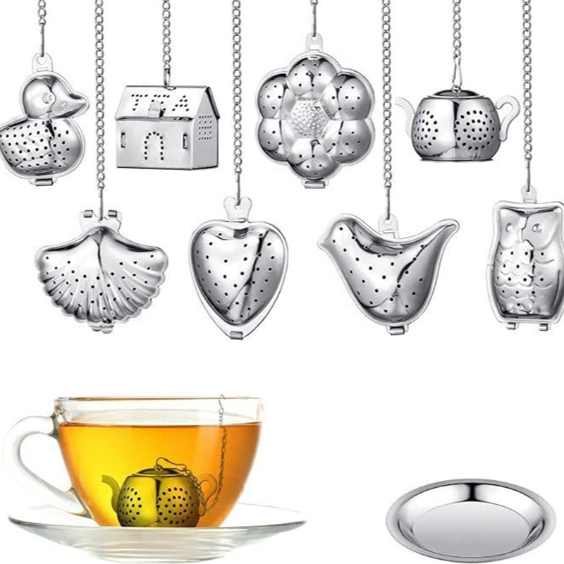 1/2個入り クリエイティブなステンレス製ティーインフューザ - Coffee Tea Infusion のレビューと価格
