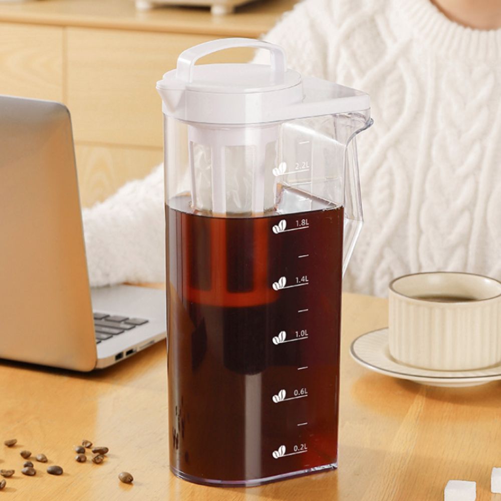 大容量コールドブリューコーヒーポット 密閉型漏れ防止コールド - Cold Brew Jar のレビューと価格