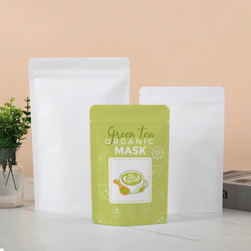 カスタマイズ可能な白クラフト紙ジップロック包装袋 DIY コ - Coffee Tea For Plants のレビューと価格