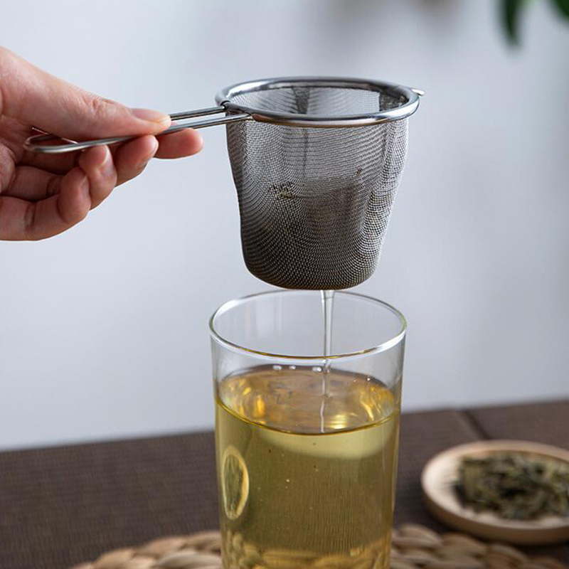 ステンレス製茶こし 再利用可能 茶漏れ防止フィルター ティー - Coffee Tea Infusion のレビューと価格
