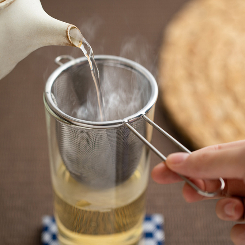 ステンレス製茶こし 再利用可能 茶漏れ防止フィルター ティー - Coffee Tea Infusion のレビューと価格