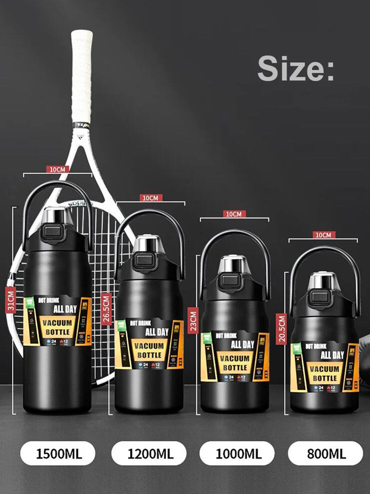 ポータブル魔法瓶 ストロー付き 304 ステンレス鋼 サーマ - Cold Brew Jar のレビューと価格