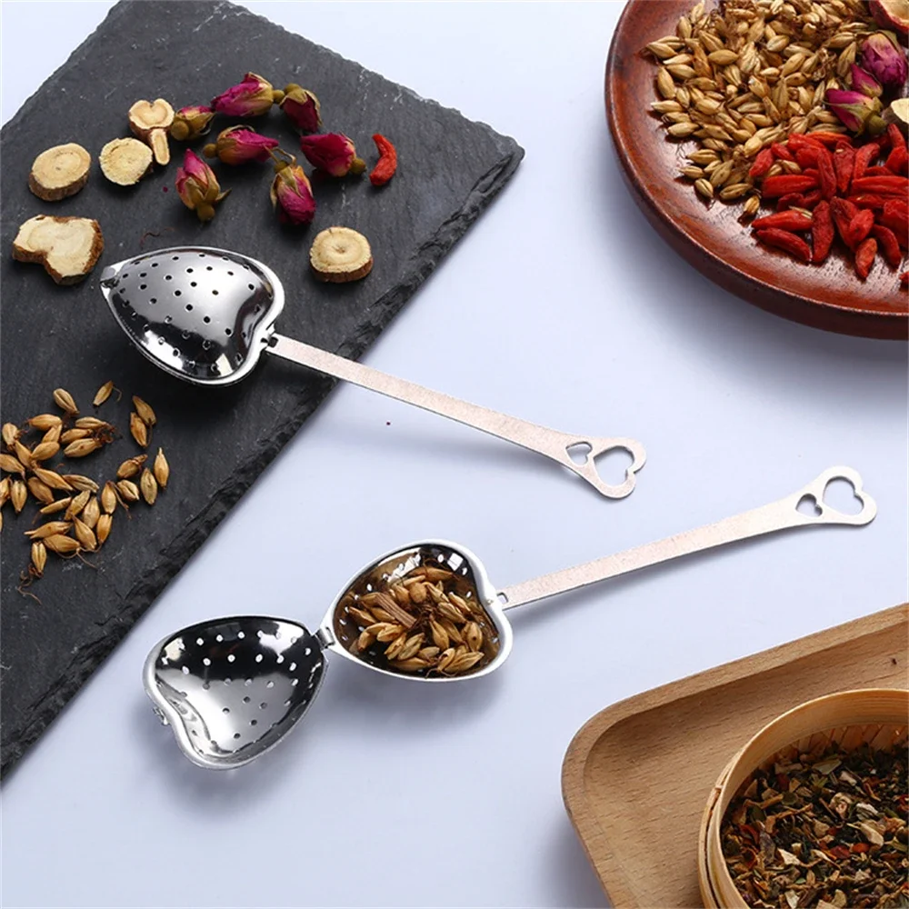 ハート型のティーストレーナー,ファインメッシュフィルター,ス - Coffee Tea Infusion のレビューと価格